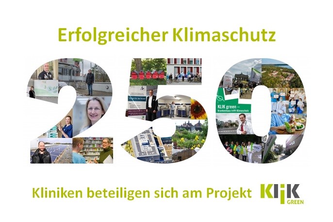 Erfolgreicher Klimaschutz: 250 Kliniken beteiligen sich an KLIKgreen